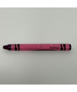 Retired Crayola Crayon Color FUCHSIA Binney &amp; Smith Made in USA Red - $265.71 MXN