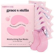 grace and stella Award Winning Under Eye Mask (Pink, 6 Dark - £12.99 GBP