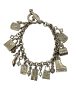 Nordstrom Insignia Chunky Silver Charm Bracelet - $47.49