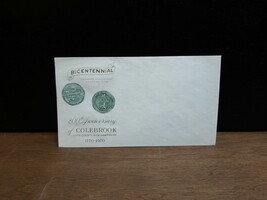 1970 Colebrook New Hampshire NH Bicentennial Envelope Unused 200th Anniv... - $9.49