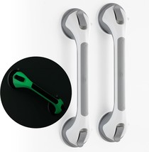 TAILI Shower Grab Bar Glow in The Dark, 2 Pack 16.8 in Grab Bars for Bat... - $29.69