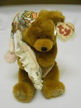 Vtg Ty Attic Treasures Precious Teddy Bear Plush B EAN Ie Baby Nwt Fully Jointed - £4.63 GBP