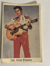Elvis Presley Vintage Dutch Gum Trading Card # 735 Elvis In Loving You - £5.44 GBP