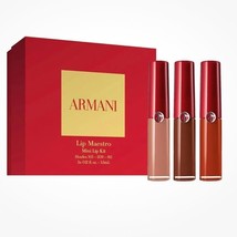 Armani Lip Maestro Mini Lip Kit, Set of 3 Shades - 0.12 fl. oz. each - $24.95