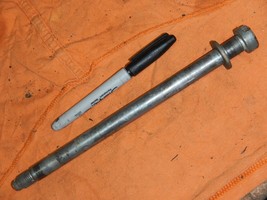 REAR WHEEL AXLE BOLT 1975 1976 KAWASAKI KT250 KT 250 TRIALS - $11.99