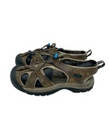 Keen Venice Sandals Outdoor Waterproof Hiking Brown Leather Womens Size 7 - $49.49