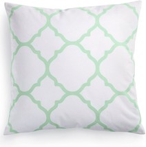 allbrand365 designer Geometric Square Decorative Pillow Size OS Color White - £46.60 GBP