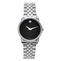 Movado Museum Classic Stainless Steel Ladies Watch 0606505 - £474.02 GBP