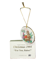 1995 “For You Baloo” Disney Grolier Collectible Christmas Ornament With Box - £8.09 GBP
