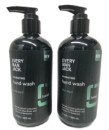 2x Every Man Jack ~ Sea Salt Moisturizing Hand Wash 12 oz Ea Brand New H... - $38.88 CAD