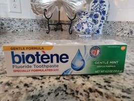 Biotene Gentle Mint Gentle Formula Fluoride Toothpaste 4.3 oz Exp 8/2025 - £36.72 GBP