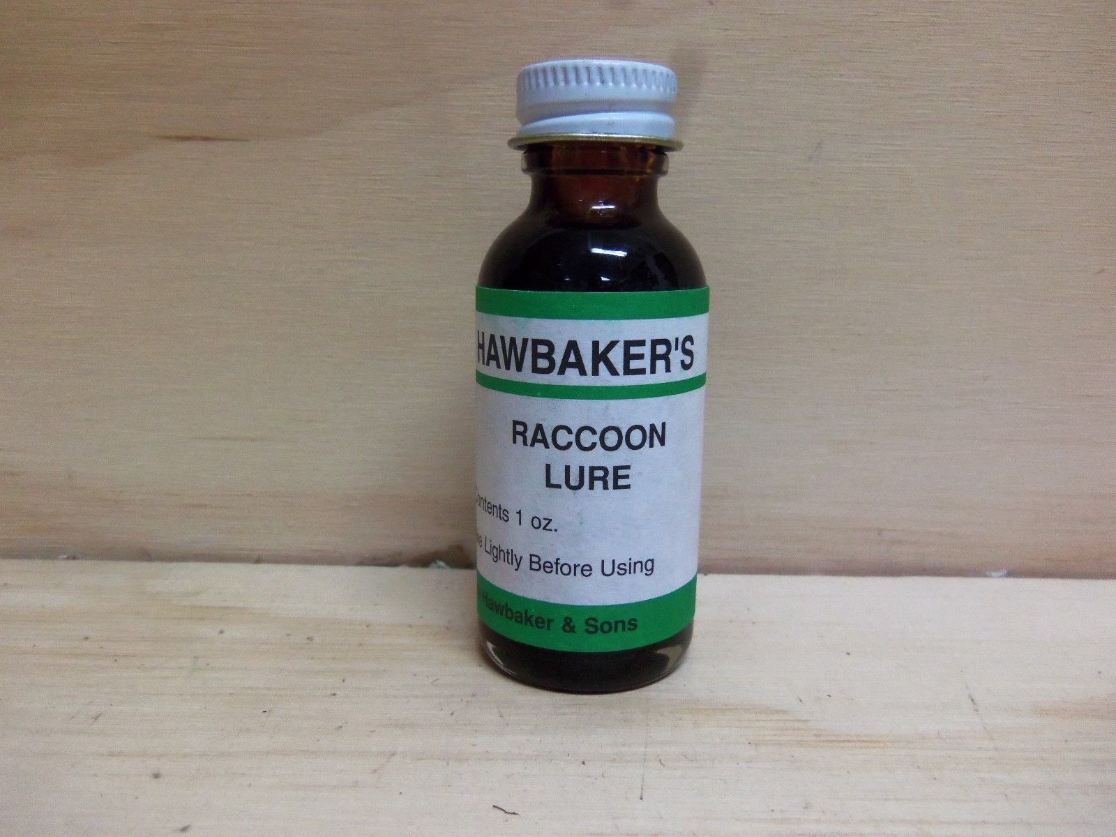 Primary image for Hawbakers  "Raccoon Lure"  1 Oz.  Lure Traps  Trapping
