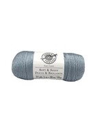 Loops &amp; Threads, Soft &amp; Shiny Solid Yarn, #44 Powder Blue, 6 Oz. Skein - £9.67 GBP