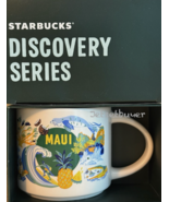 Starbucks Discovery Series Maui Hawaii Ceramic Mug 14oz NIB - $76.25 CAD