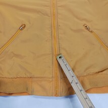 LL Bean Fleece Lined Warm Up Jacket Yellow Vintage USA Outdoor Chest Measured 48 image 7
