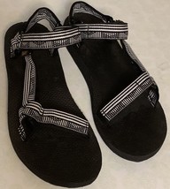 Teva Original Universal Urban Black Sandals Size 10 Women&#39;s Nylon Sport ... - $37.39