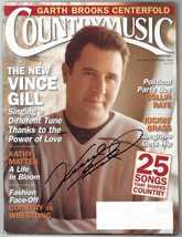 Vince Gill signed Country Music Full Magazine October/November 2000- JSA Hologra - £53.32 GBP