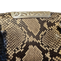 Brighton Snake Print Shoulder Bag Ronan Pre-Loved image 3