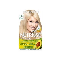 Garnier Nutrisse Ultra Color Permanent Hair Colour 10.1 Ice Blonde  - £15.00 GBP