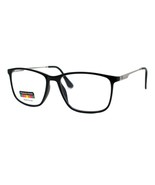 Multi-Focus Progressive Reading Glasses 3 Powers in 1 Reader Square Rect... - £12.70 GBP+