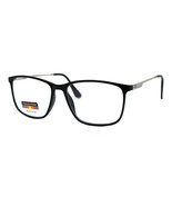 Multi-Focus Progressive Reading Glasses 3 Powers in 1 Reader Square Rect... - $21.59 CAD+