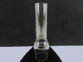 10&quot; Clear Glass Oil Lamp Globe, 2 3/8&quot; Fitter, Slender Bulge, Vintage, #... - £15.31 GBP