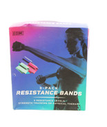 EDX Flat 12 Inch Resistance Bands for Fitness or Physical Therapy, Set of 3 - $18.94 CAD