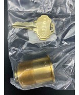 NEW Emtek Cylinder Lock Brass With 2 Keys S15 - €8,13 EUR