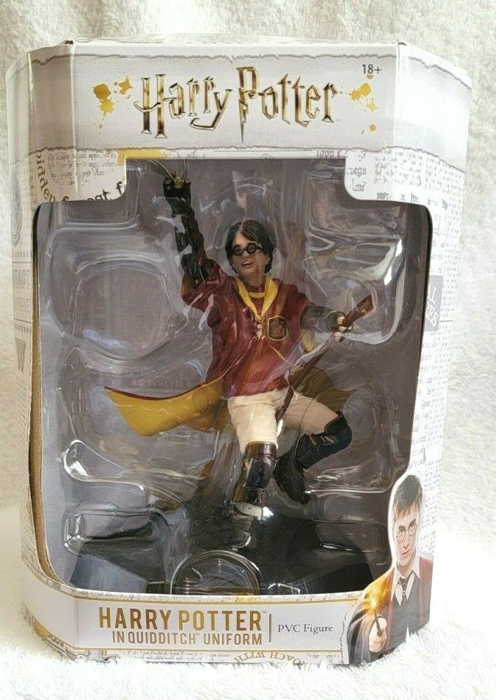 Wizarding World Icon Heroes HARRY POTTER IN QUIDDITCH UNIFORM Action Figure NIB - £27.52 GBP