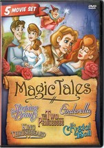 Sleeping Beauty/ Cinderella/ Two Princesses/ King Thrushbeard/ Crystal Ball DVD - $8.00