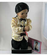 Porcelain Doll Golden Orchid Paradise Galleries Treasury Collection Outfit Box - £27.96 GBP