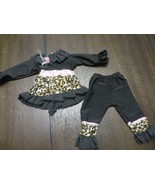 18” Doll Rock Star Dress &amp; Jacket Outfit American Girls Our Generations ... - £16.46 GBP