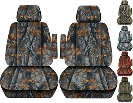 Seat covers Fits Toyota Tundra truck 99-06 Bucket seats with Armrest  Camo Tree - £64.63 GBP+