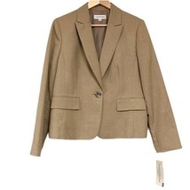 Picone Sandalwood Tan Blazer Professional Business Suit Jacket - £31.94 GBP
