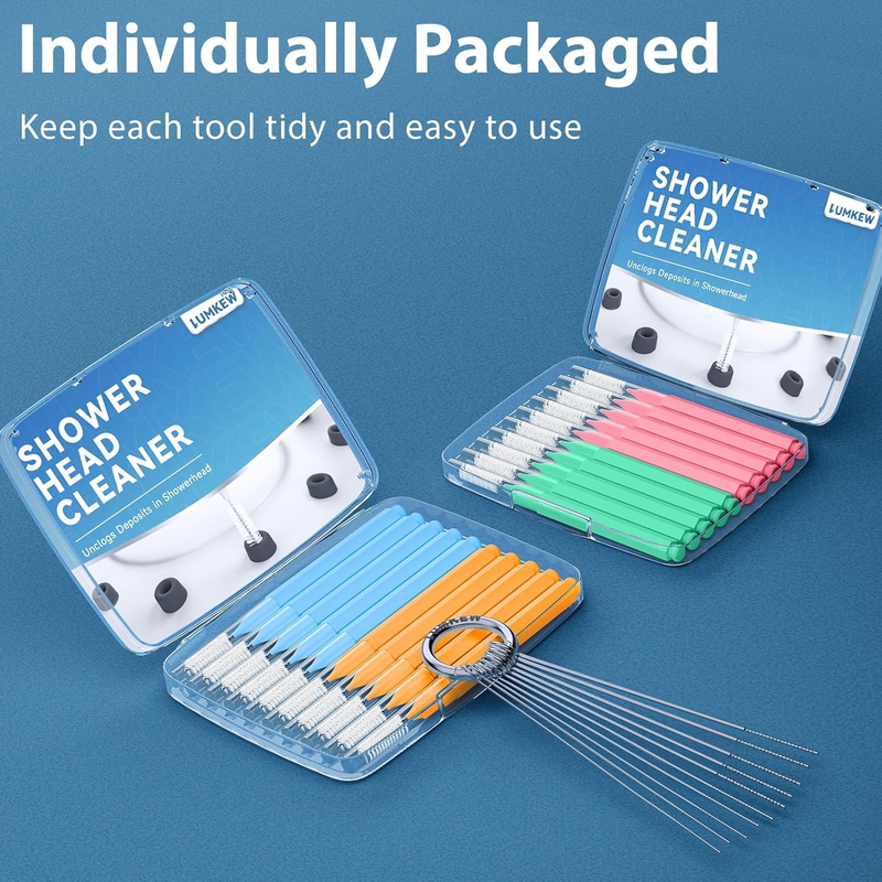 30Pcs Multiszie Shower Head Cleaner Tool, Shower Head Cleaning Brush for Small H Item image 8