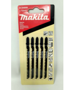 Makita T244D T-Shank Jigsaw Blades  5-pack D-34899 Genuine OEM - $12.58 CAD