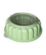 Vintage 3 Piece Tupperware Jello Mold Ice Ring Mint Green 1202 1201 Lid ... - £8.35 GBP