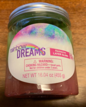 RAINBOW DREAMS LAYER SLIME 16.04oz 455g AGES 3+ Two COLORS RED &amp; GREEN - £6.11 GBP