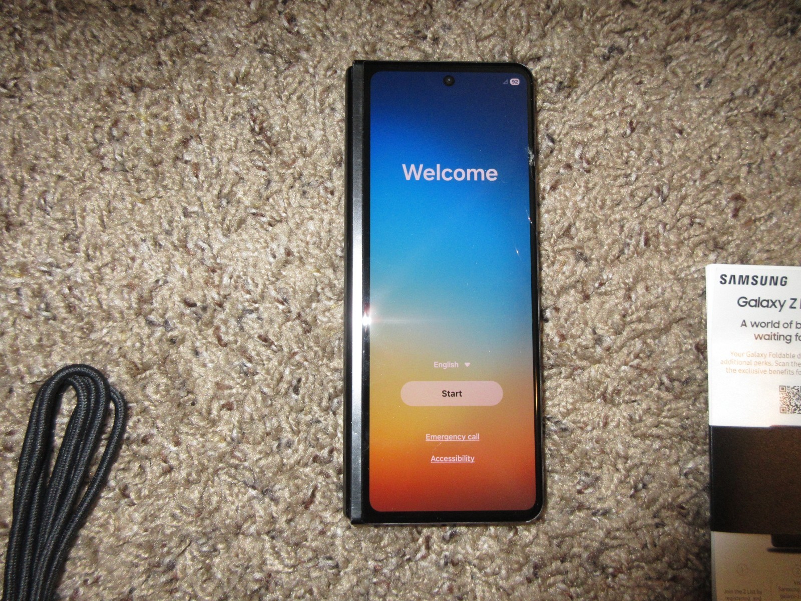 Samsung Galaxy Z Fold3 256GB Phantom Green T-Mobile Item image 9