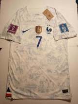 Antoine Griezmann France 2022 World Cup Qatar Match White Away Soccer Jersey - £79.93 GBP