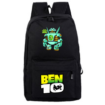 WM Ben 10 Backpack Daypack Schoolbag Bookbag Green Robot - £19.17 GBP