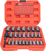 REBRA Double Head Screw Extractor Set, Easy Out Bolt Remover Kit, Hex Head Multi - $58.02