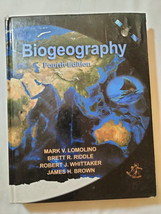 Biogeography by Mark V. Lomolino, Brett R. Riddle, James H. Brown and Ro... - £14.43 GBP