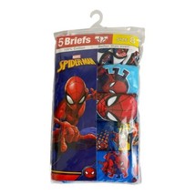 Boys Spiderman Briefs Size 8 Package of 5 Briefs New - £9.27 GBP