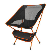 Folding Chair Ultralight Detachable Portable Lightweight Chair (Orange) - £30.65 GBP