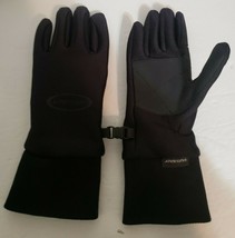 Seirus Innovation Womens All Weather Black Gloves Ladies Size Large Wate... - $20.37