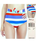 NWT Raisins Juniors Cabana Girl Poolside Red Pant Swim Bottom Medium - L... - £11.00 GBP