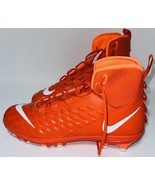 Nike Force Savage Varsity 2 Size 15 AQ8155-800 Orange/White Football Cle... - £58.37 GBP