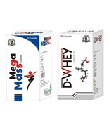 Generic Mega Mass Whey Protein Powder Capsules, 30 Pills Each, Combo Pac... - $39.20