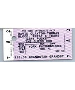 Vintage Blood Sweat &amp; Tears The Guess Who Ticket Stub September 10 1990 ... - £19.45 GBP